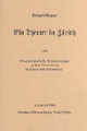 Ein Theater in Z�rich und Programmatische Erl�uterungen zu den Ouvert�ren Koriolan und Tannh�user