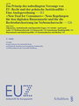 Zeitschrift f�r Europarecht (EuZ)