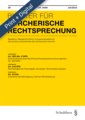 Bl�tter f�r Z�rcherische Rechtsprechung (ZR).