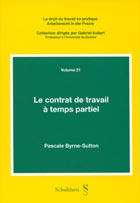 Le contrat de travail � temps partiel