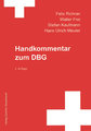 Handkommentar zum DBG