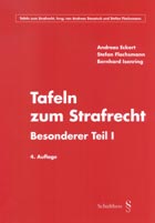 Tafeln zum Strafrecht. Besonderer Teil I