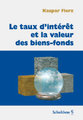 Le taux d'int�r�t et la valeur des biens-fonds