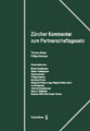 Z�rcher Kommentar zum Partnerschaftsgesetz