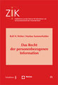Das Recht der personenbezogenen Information
