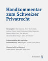Handkommentar zum Schweizer Privatrecht.  Inkl. ZGB englisch