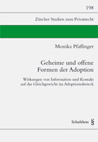 Geheime und offene Formen der Adoption