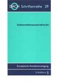 Unternehmensstrafrecht