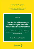 Der Betriebs�bergang - Auswirkungen auf das Individualarbeitsverh�ltnis