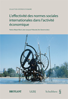 L'effectivit� des normes sociales internationales dans l'activit� �conomique