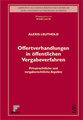 Offertverhandlungen in �ffentlichen Vergabeverfahren