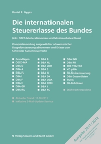 Die internationalen Steuererlasse des Bundes 2011/2012
