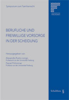 Berufliche und freiwillige Vorsorge in der Scheidung