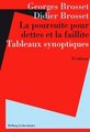 La poursuite pour dettes et la faillite - Tables synoptiques