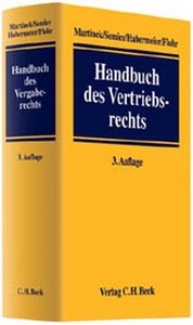 Handbuch des Vertriebsrechts