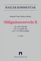 Art. 530-1186  OR. Obligationenrecht II.