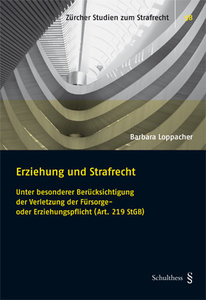Erziehung und Strafrecht