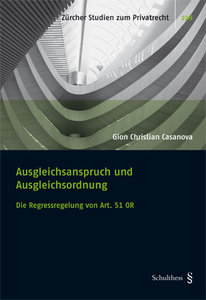 Ausgleichsanspruch und Ausgleichsordnung