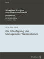 Die Offenlegung von Management-Transaktionen