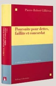 Poursuite pour dettes, faillite et concordat