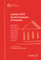 Journ�e 2010 de droit bancaire et financier