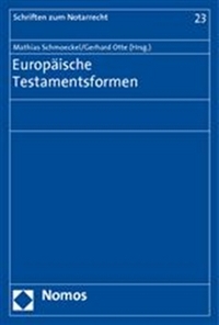 Europ�ische Testamentsformen
