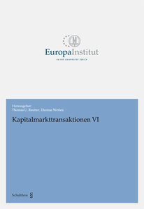Kapitalmarkttransaktionen VI