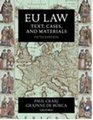 EU Law: Text, Cases, and Materials