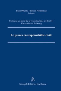 Le proc�s en responsabilit� civile