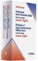 W�rterbuch f�r Recht, Wirtschaft und Politik = Dictionary of Legal, Commercial and Political Terms Teil II