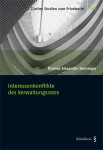 Interessenkonflikte des Verwaltungsrates